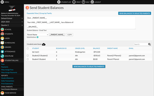 Email Parents module screenshot 6